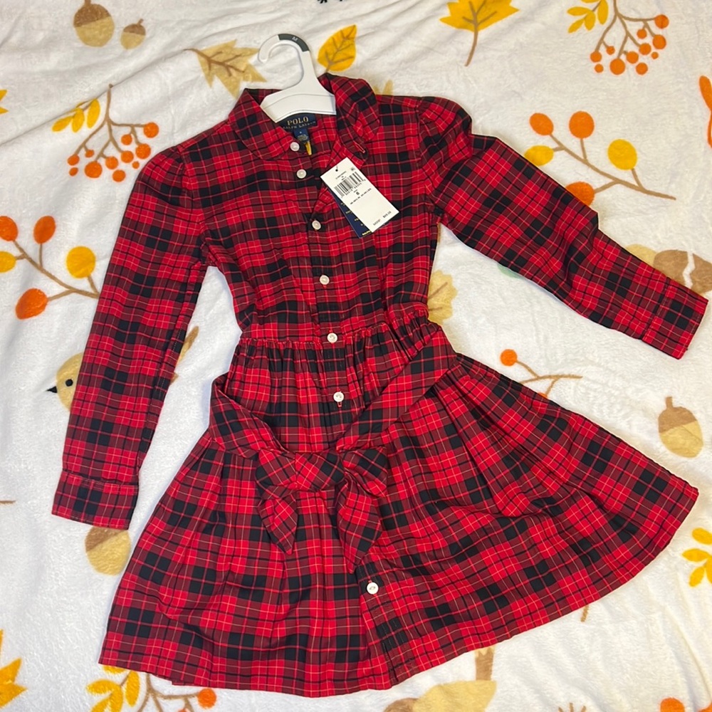 NWT Girls Polo Ralph Lauren Dress